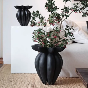 Luxury Ceramic lotus vase